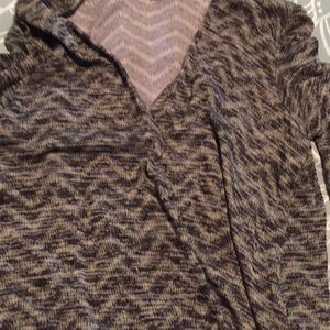 Lularoe Sm sara. Chevron with camo colors